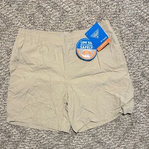 Columbia Youth Light Tan Athletic Shorts